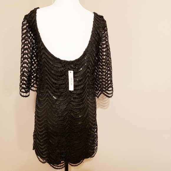 *NWT* SEQUIN PARTY TUNIC DRESS small - Picture 5 of 8